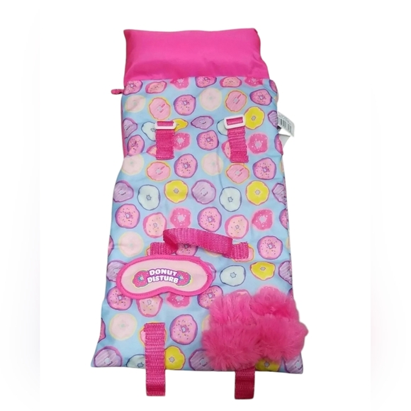 ๐๏ธ My Life As 18" Doll Sleeping Bag 3 Piece Set - Picture 4 of 5